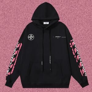 Off-White Black Men's Hoodie